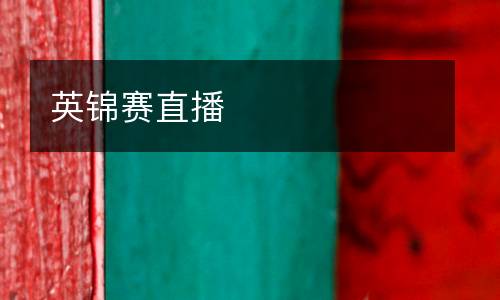 英錦賽直播